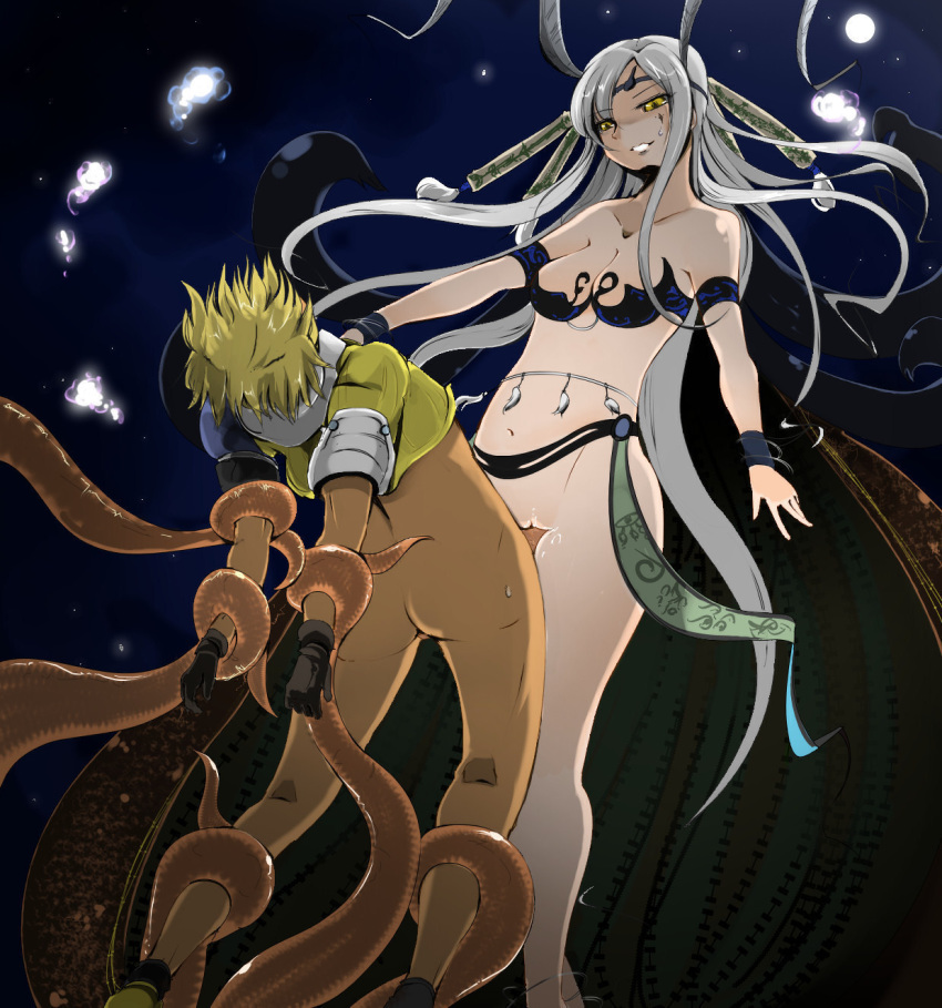 Bikini-Clad Blonde Dominatrix Tentacles Yuna’s Revenge.