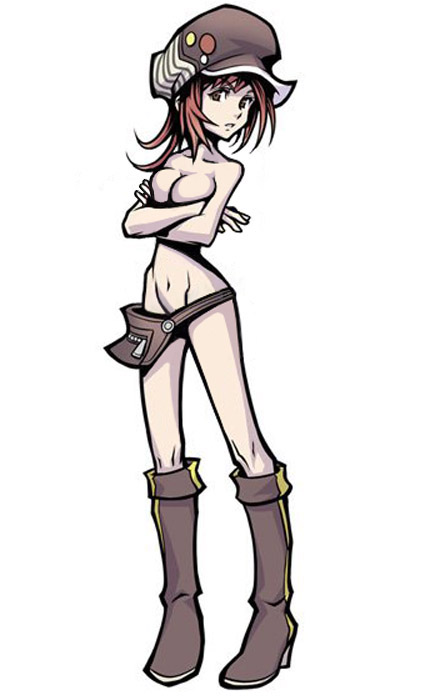 Shiki’s Boots & Hat Nude Adventure in The World Ends With You