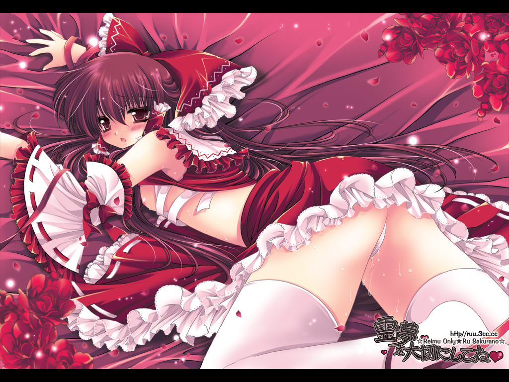 Unleashing Reimu’s Red-Eyed Desire – Byruu’s Bowtiful Brown Hair