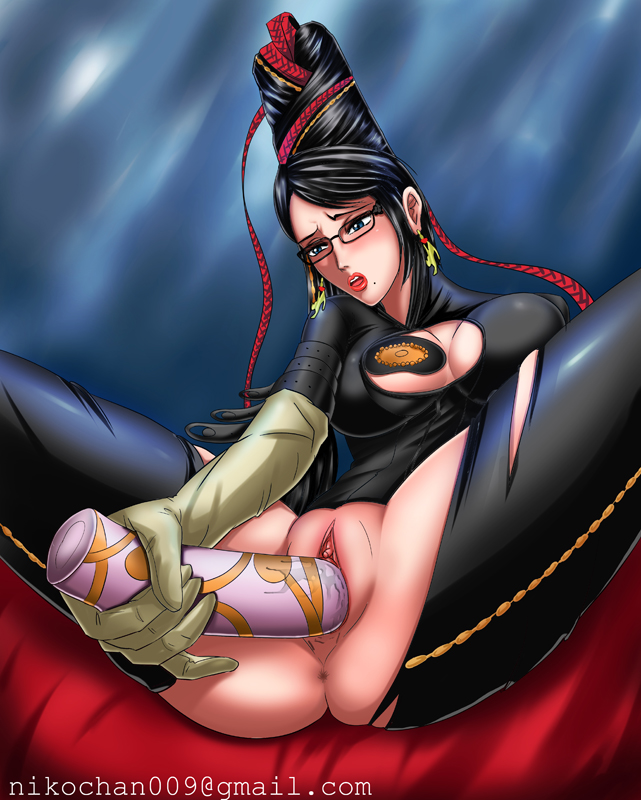 Bayonetta’s Anal Pleasure – Black Hair, Blue Eyes and Breasts Revealed!