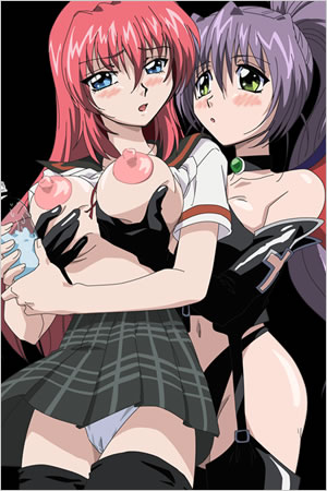 Demoness’s Desire: Shinigami and Mina’s Yuri Game with Takami and Hitomi