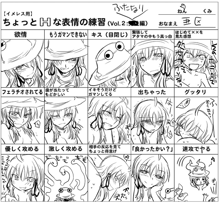 Futanari Suwako’s Intersexual Chart Expressions