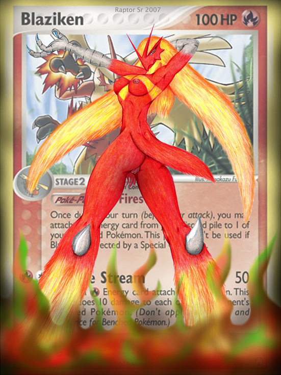 Pokemon Blaze’s Assault on Card Game Night: Uncensored Claws and Combusken Breasts!