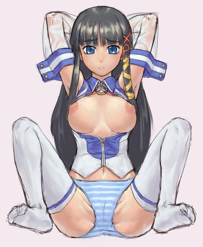 Tempting Thigh Highs: Os-tan’s Nipple-Poppin’ Cameltoe