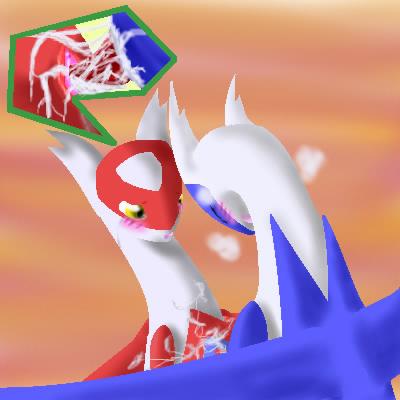 PokéCumming: Latias and Latios’ Erotic Adventure with a Yellow-Eyed Species!