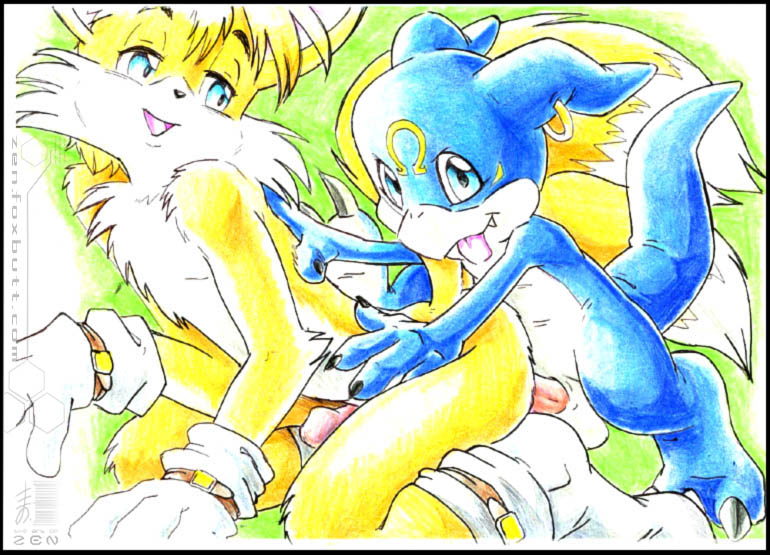 Foxy Exposed – Sonic’s Anthro Digimon Crossover with Multiple Tails