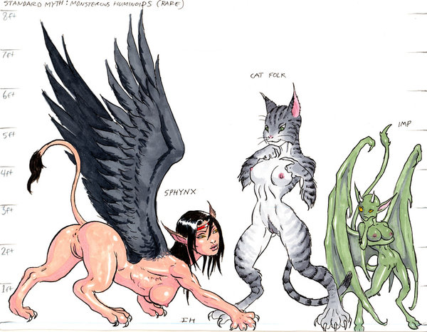 Anthropomorphic Anuses and Nippled Demon Cats in Mythological Dungeons of Egyptian Sphinxes with Monster Girl Imp Wizards of the Coast Public Domain Porn!