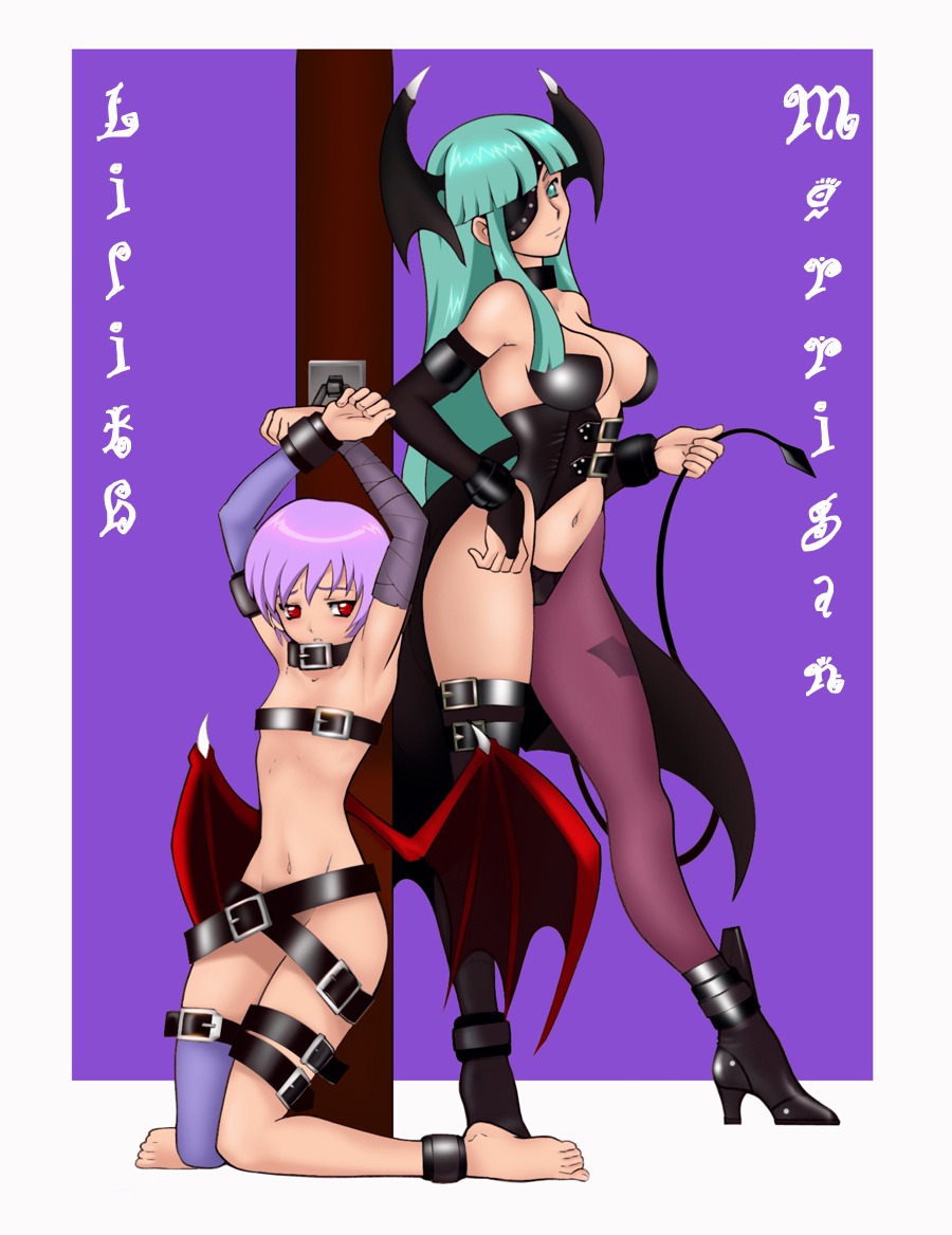 Demon Whips: Incestuous Sisters in Bondage Gear