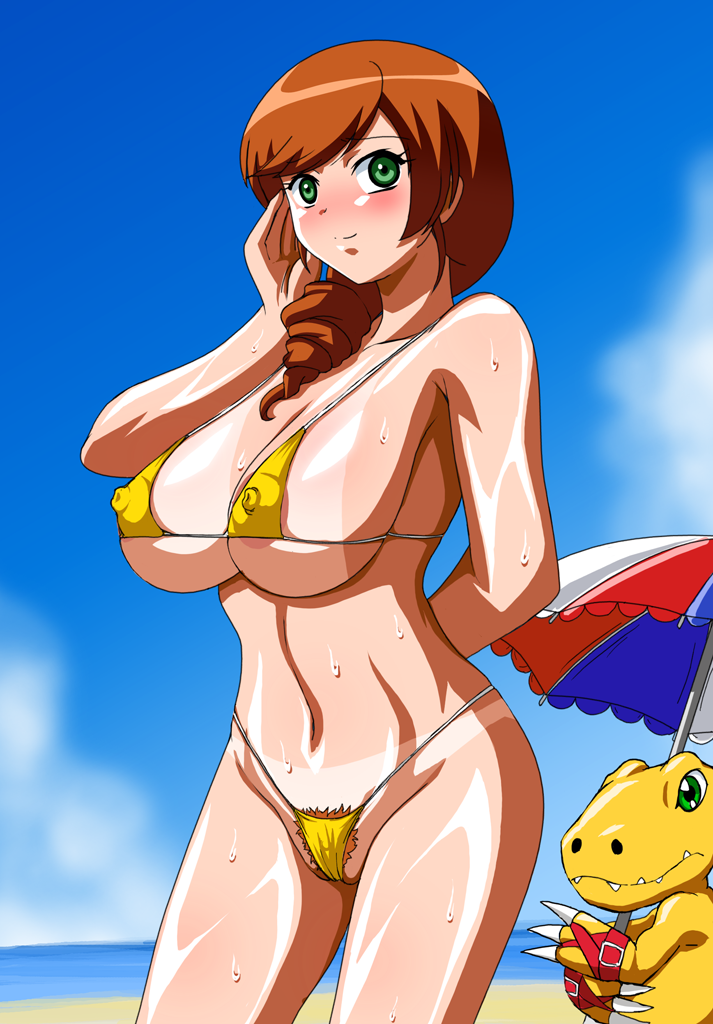 Agumon’s Agumon’s Agumon Agumon Saver’s Bikini Beach Hentai Adventure