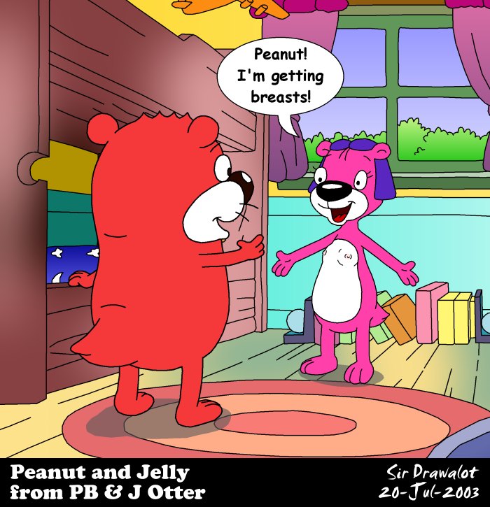 Jelly Otter’s PB&J Obsession – Purple Hair Sir Drawalot’s First Porn Franchise, 2003