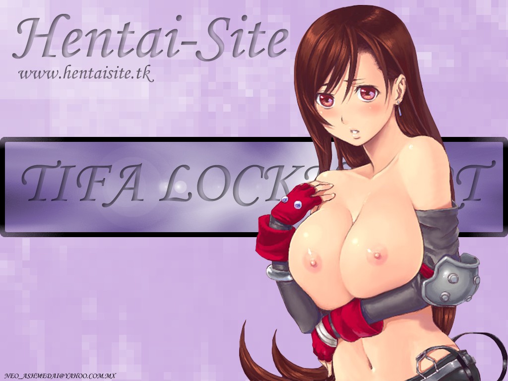 Tifa’s Breast Squeeze – The Final Fantasy VII Hentai Porn Image