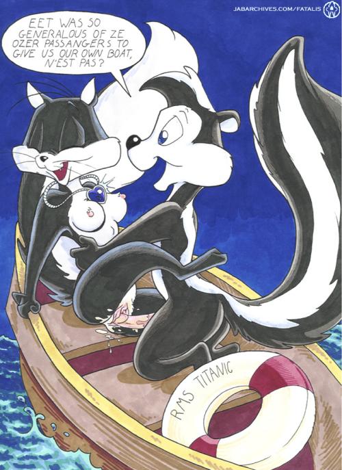 Furry Rescue: Pepe Le Pew and Penelope’s Boat Breasts