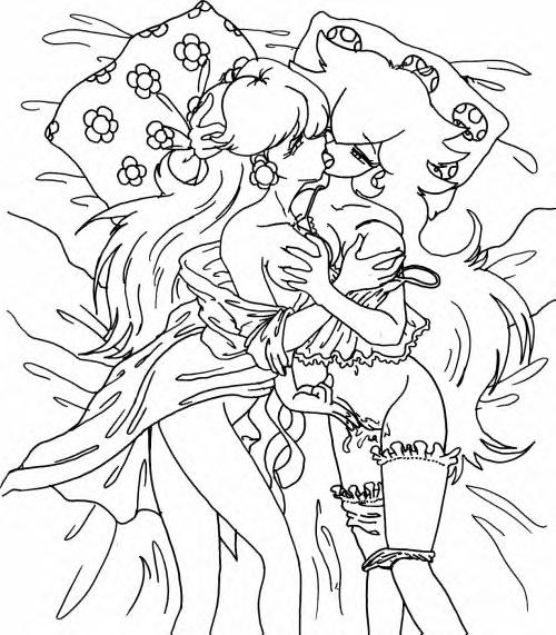 Black & White Empty Nights: A Princess Daisy Yuri Adventure!