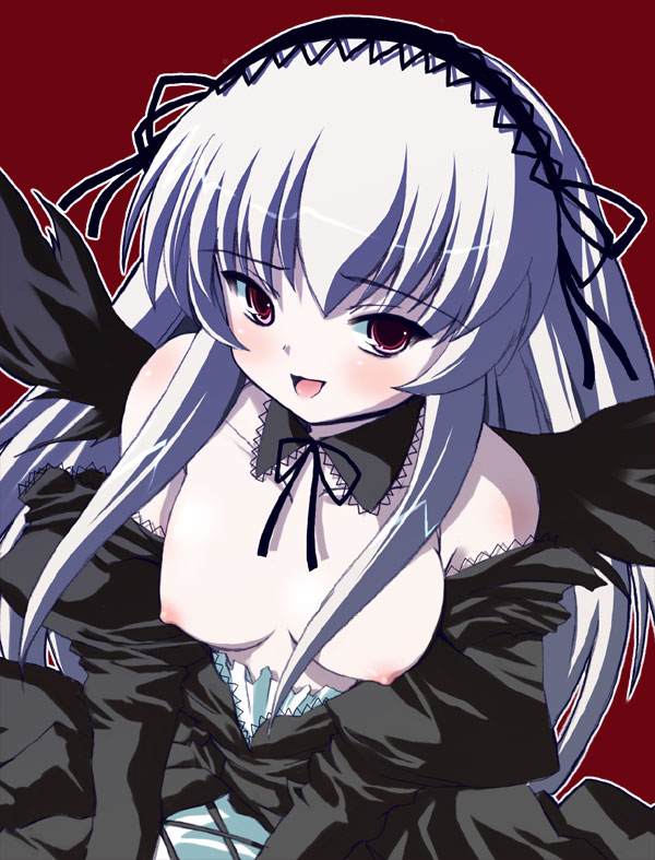 Suigintou’s Pink Blush: A Sultry Tale of Shinshi Silver Hair and Pointed Chins