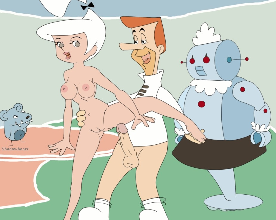 Judy Jetson’s Nipple Play with Rosie the Robot and ShadowBearZ