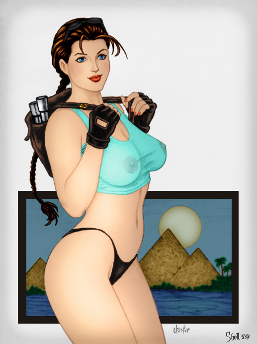 The Black Thong Adventure – Lara Croft Tomb Raider