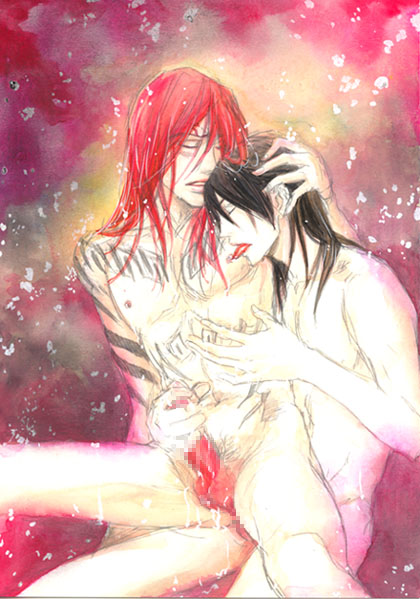 Renji Abai’s Sensual Anal Pleasure with Byakuya Kuchiki.