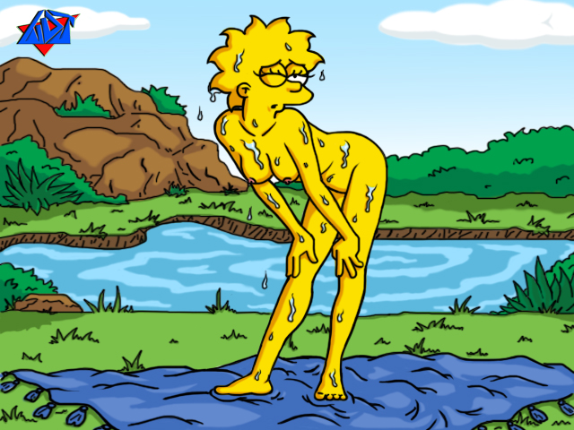 The Simpsons’ Lisa Naked in the Grass