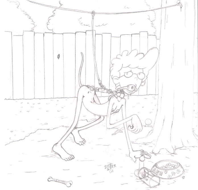 Pepper Ann’s Dark Bondage Trip: Tagging Outside Disneyland in Monochrome Nipple Clamps.