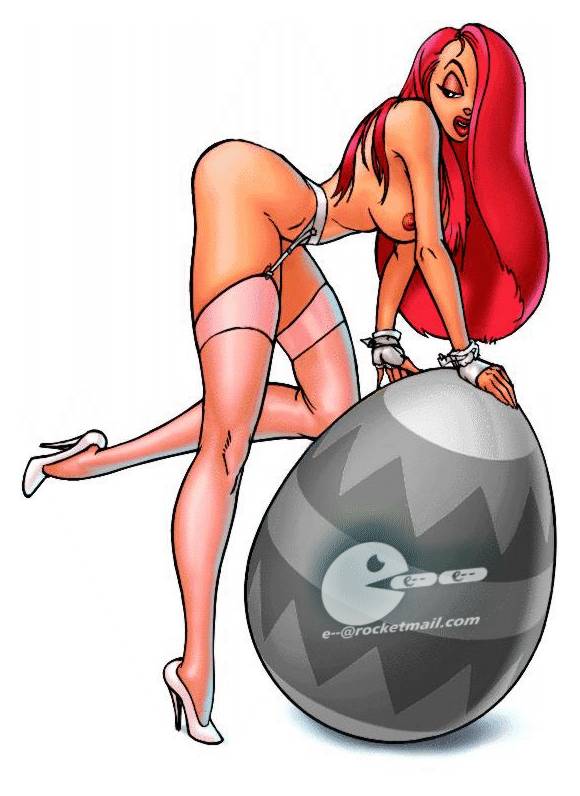 Red Hair Artist’s Request – Jessica Rabbit Easter Egg