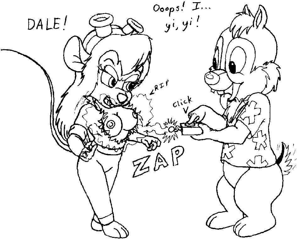 Disney Nipple Rescue: Gadget Hackwrench’s Chip Dale Adventure