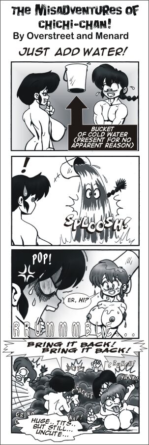 Akane’s Comic Adventure with Ranma-Chan: The Hunt for Ranma Saotome’s Tagme.