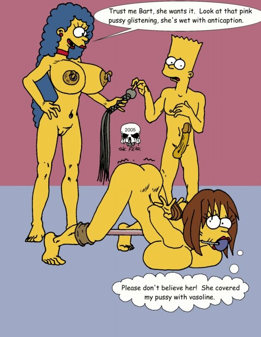 The Simpson’s Bondage Duo: Bart and Marge’s Hentai Nightmare!