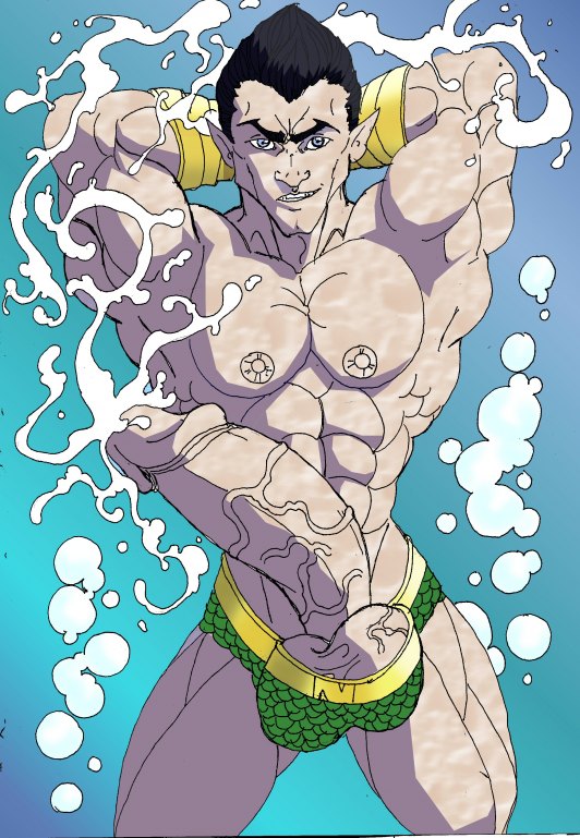 Marvelous Artist’s Male Request: Namor’s Straight Hair Tag