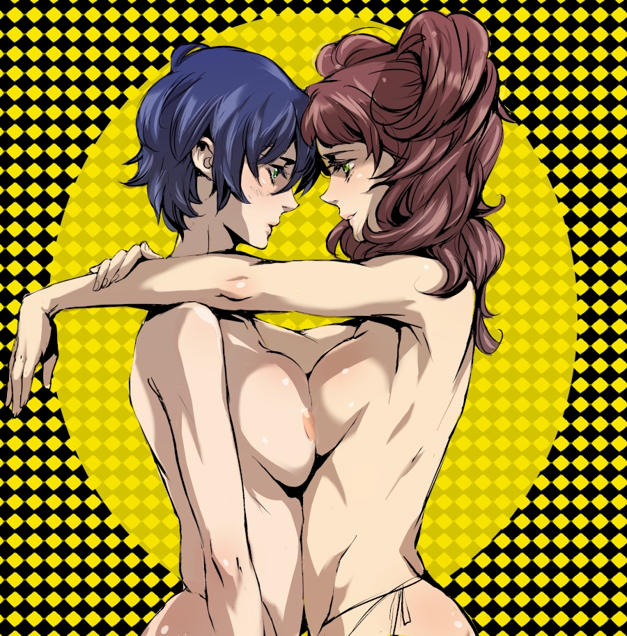 Blue-haired Beauties: A Symmetrical Docking Between Yamada and Shirogane!