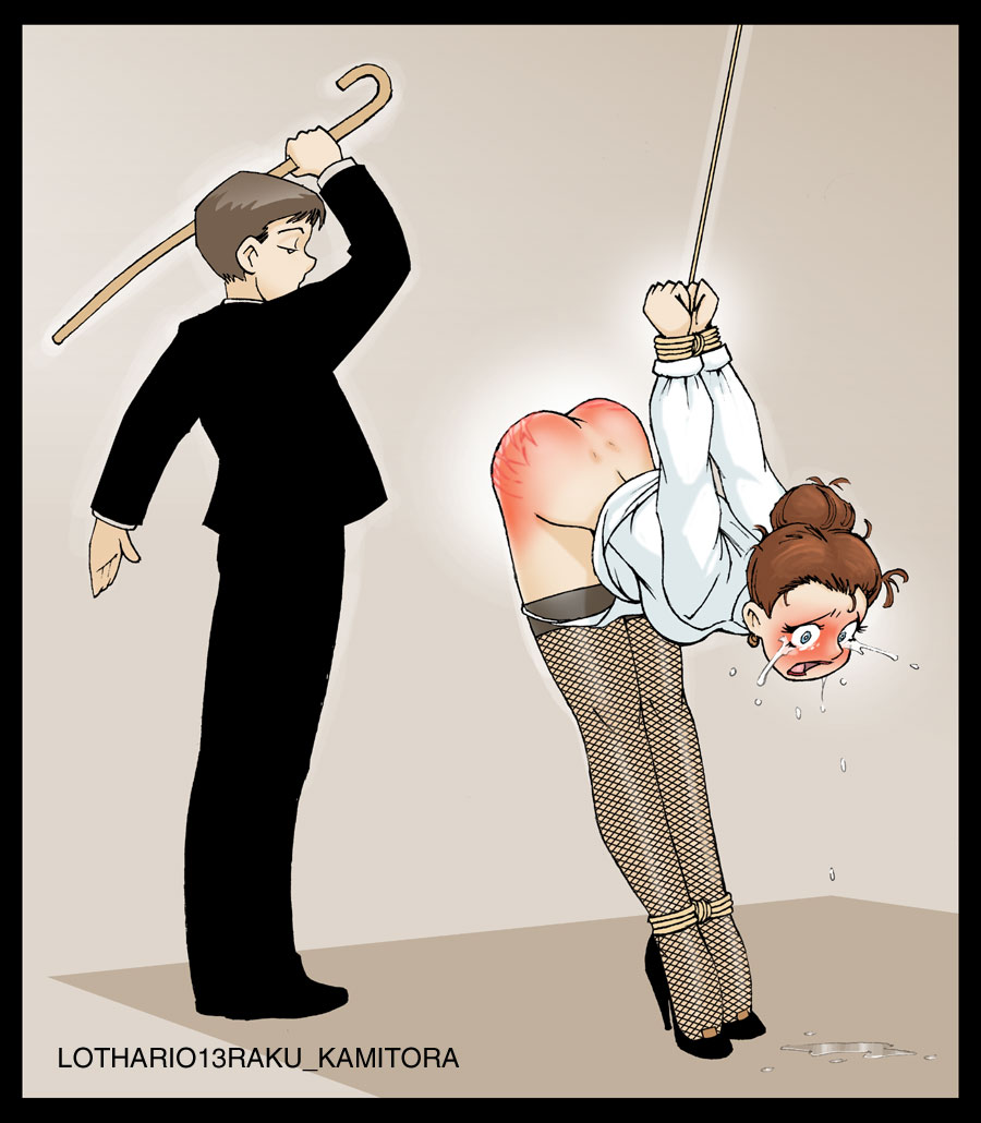 Tears of the Bound Goddess: Fishnets, Kamitora and a Spanking Cane.