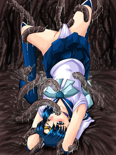 Ami’s Hentai Tentacle Fury – Sailor Mercury Gets Panty Pulled!