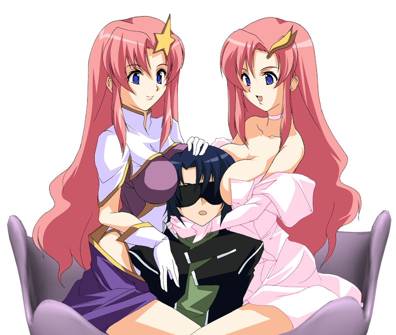 Breast Rest: Athrun and Lacus’s Pink Hair Affair