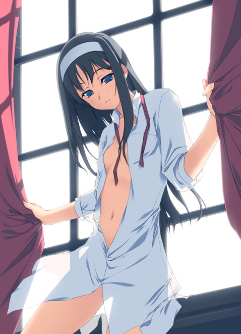 Tohno Akiha’s Hair Blowing in the Wind: Window Type-Moon