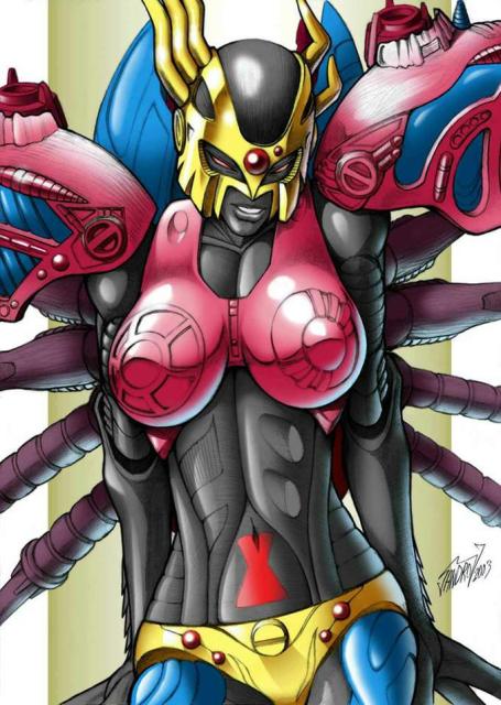 Black Transforming Beast – Blackarachnia’s Sultry Power