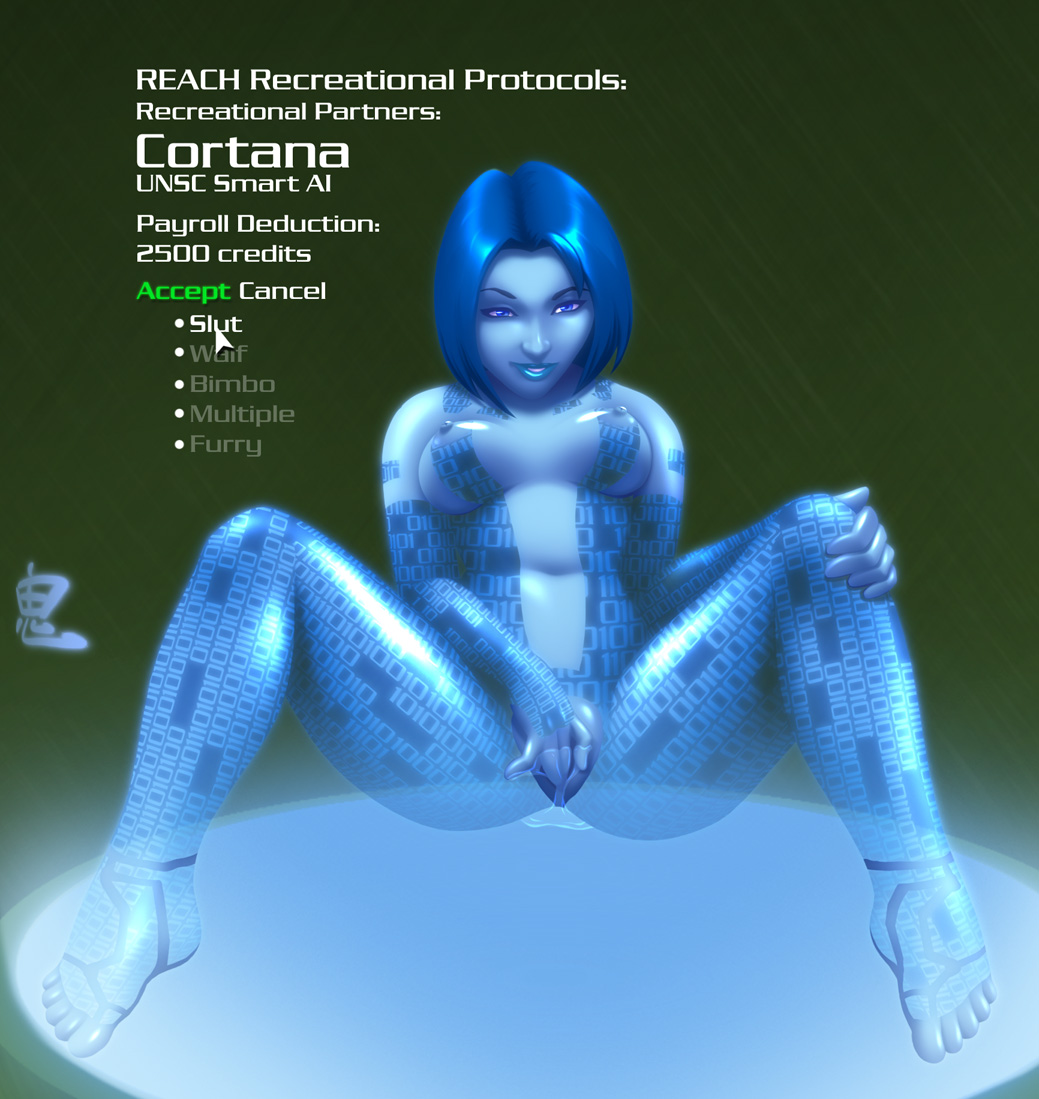 Cortana’s Digital Desires – A Holo-Hentai with Oni’s Artistic Touch!