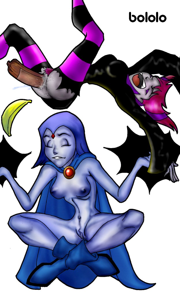 Bololo’s Teen Titans – Raven and Jinx: The Straight Hair Temptresses