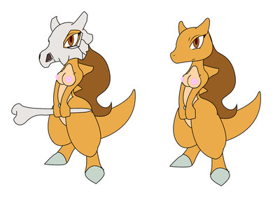 Pokemon Cubone’s Exposed Breasts