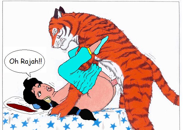 Princess Jasmine’s Harem Pleasures – Arabian Rajah Tiger’s Missionary Position