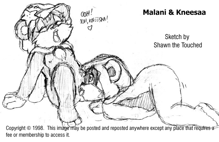 Kneesaa’s Oral Pleasure: Moaning Malani from Ewoks