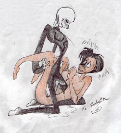 Blush-Colored Sketch Corpse Bride: Jack and Victor’s Gay Yaoi in Disney’s Nightmare Before Christmas!