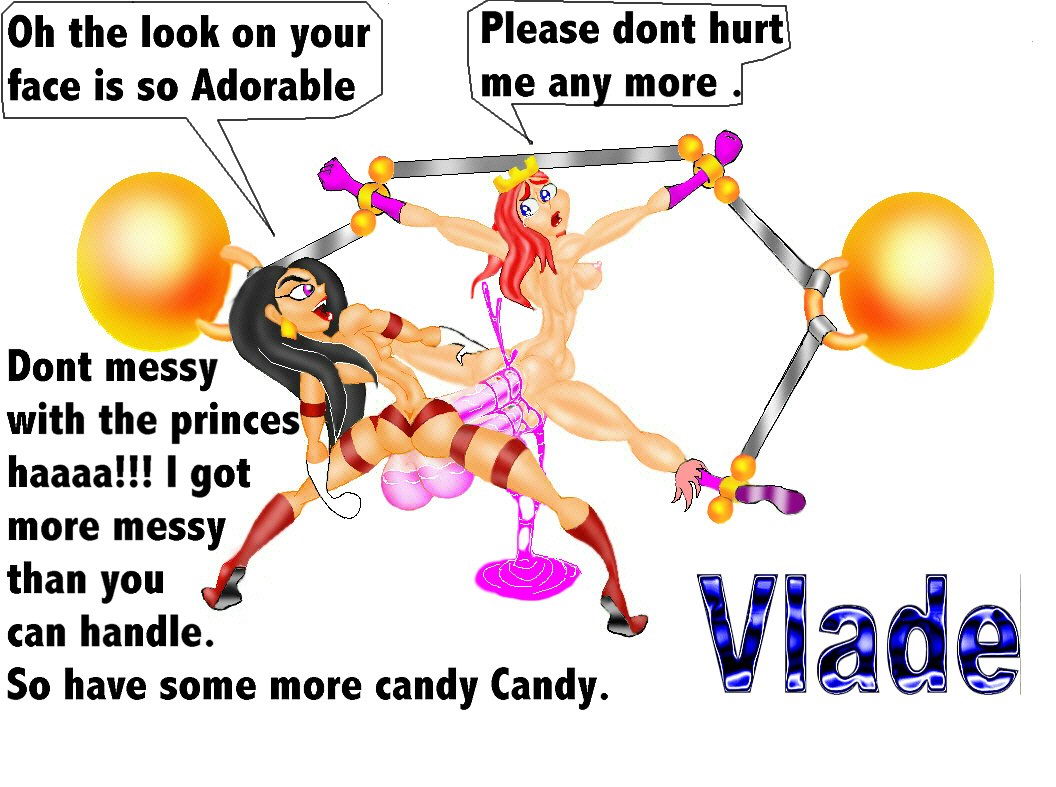 Bondage Princess Candy: A Disney Barbarian’s Nipple Rape