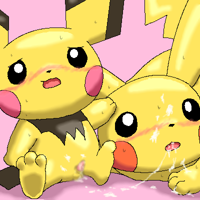 Censored Love Triangle between Furry Nintendo Pichu and Pikachu Pokemon Tag!