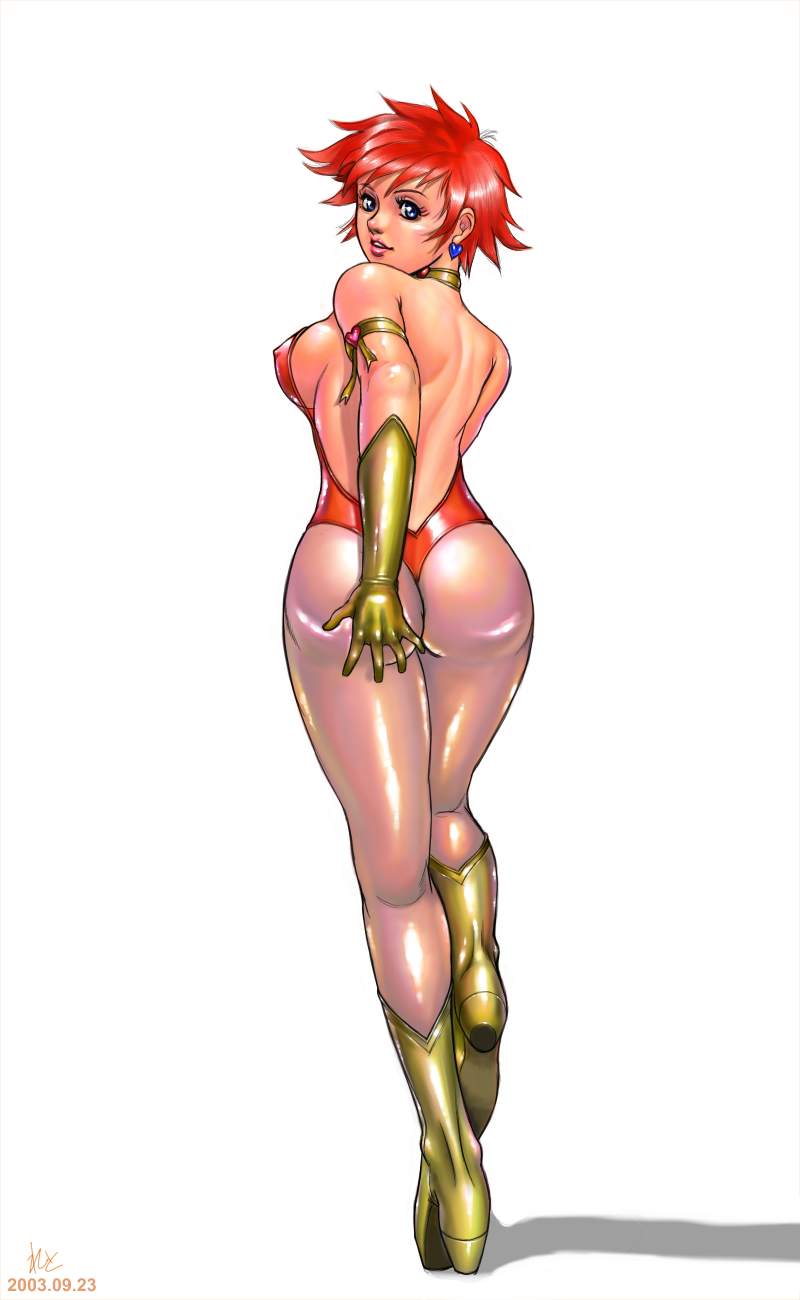 Cutie Honey’s Blush Boots Ass Grab: High-Res Retro Zen Magical Girl Porn!