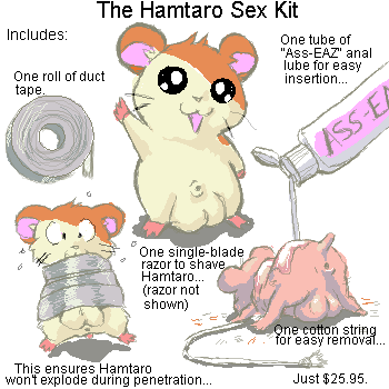 Hamtaro’s Lustful Tail: Anthropomorphic Furry Boy Gets Hamtaro-fied!