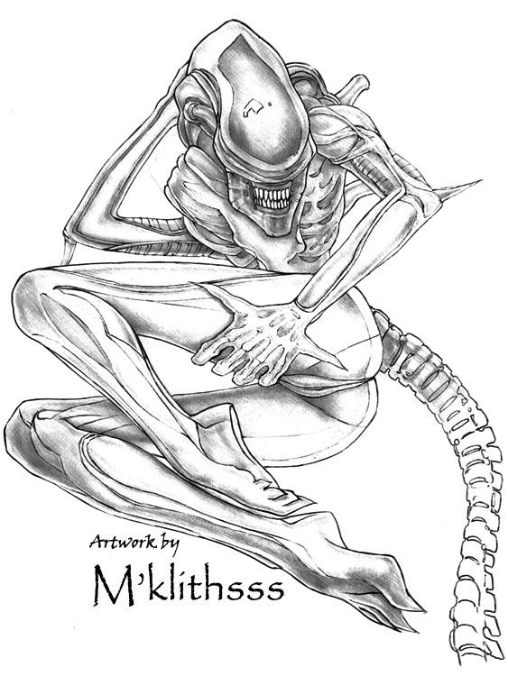 Alien Erotica: M’Klithsss and the Xenomorph