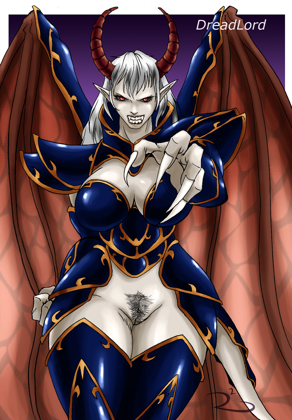 Demoness’ Burning Desire – Horned and Winged, Ruling the World of Warcraft!