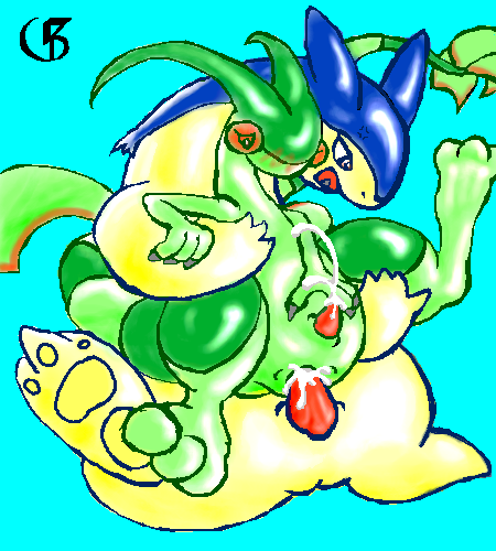 Furry Flygon Buggery with Smooth Skin Typhlosions