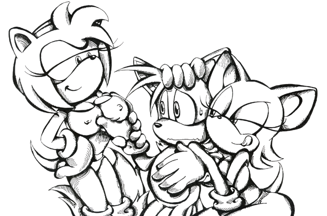 Furry Love Between Amy Rose and Rouge the Bat: Sonic’s Hairy Secrets Exposed!