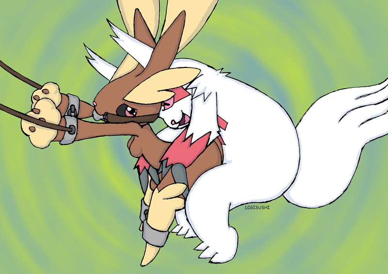 Bondage Bounty with Lopunny’s Zangoose Rape!