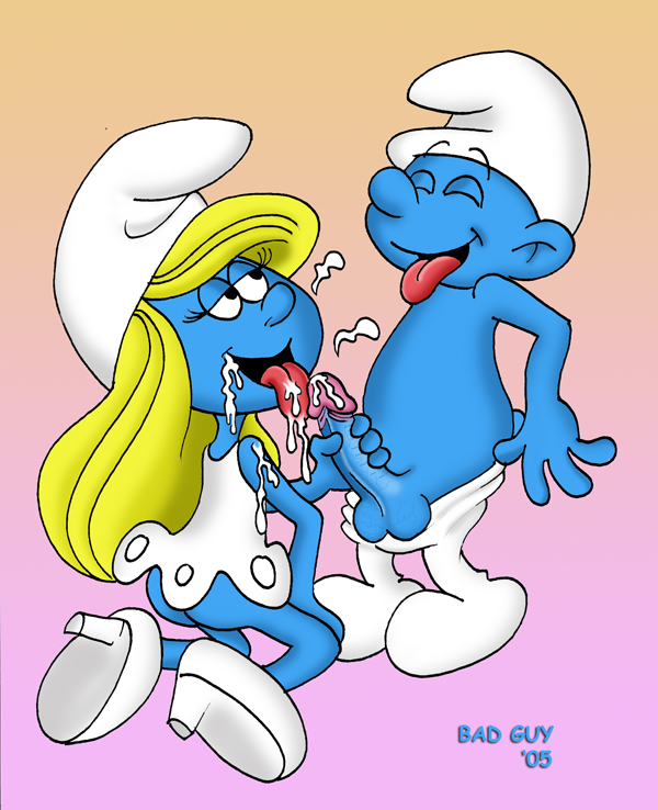 Smurfing Smurfettes with Bad Guy.